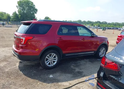 2017 Ford Explorer Xlt из США, поврежденный, VIN 1FM5K7D83HGD84315